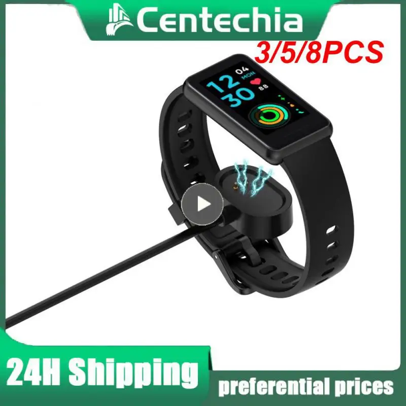 

3/5/8PCS Black Wireless Charging Base Fast Charging Short Circuit Protection Magnetic Charging Base Anti-interference Charger