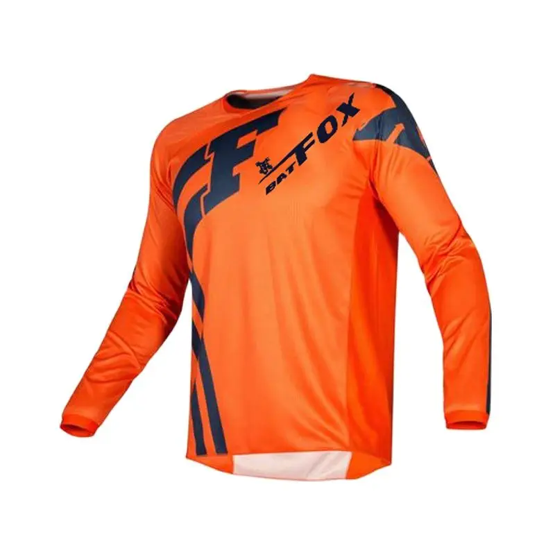 

2022 bike jerseys motocross racing t shirt BAT FOX downhill dh short sleeve cycling clothing mx summer mtb jersey locomotive