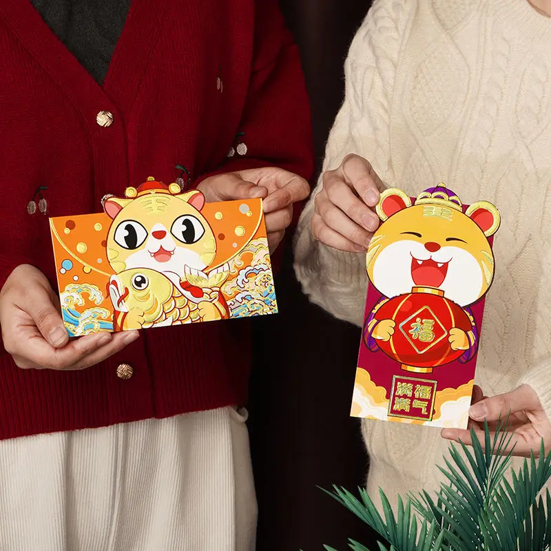 Китайские новогодние красные конверты для тяжелых условий эксплуатации 2022