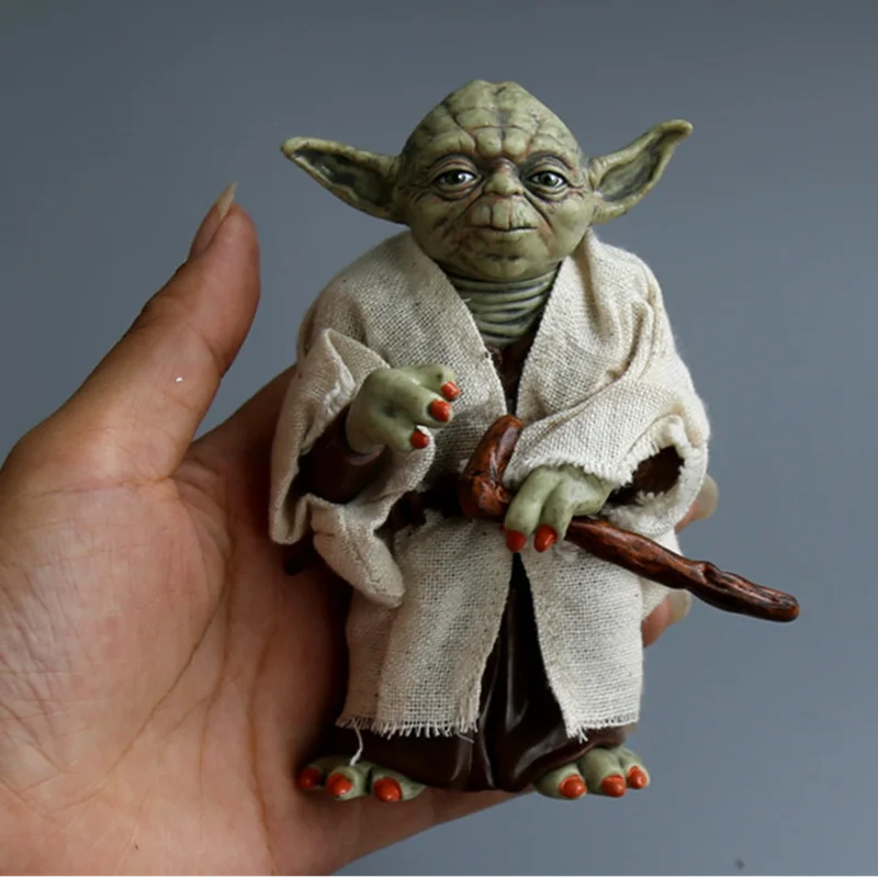 

Disney Star Space Wars Master Yoda PVC Action Figure Toy Yoda Model Collectible Toys For Children Boys Christmas Birthday Gift
