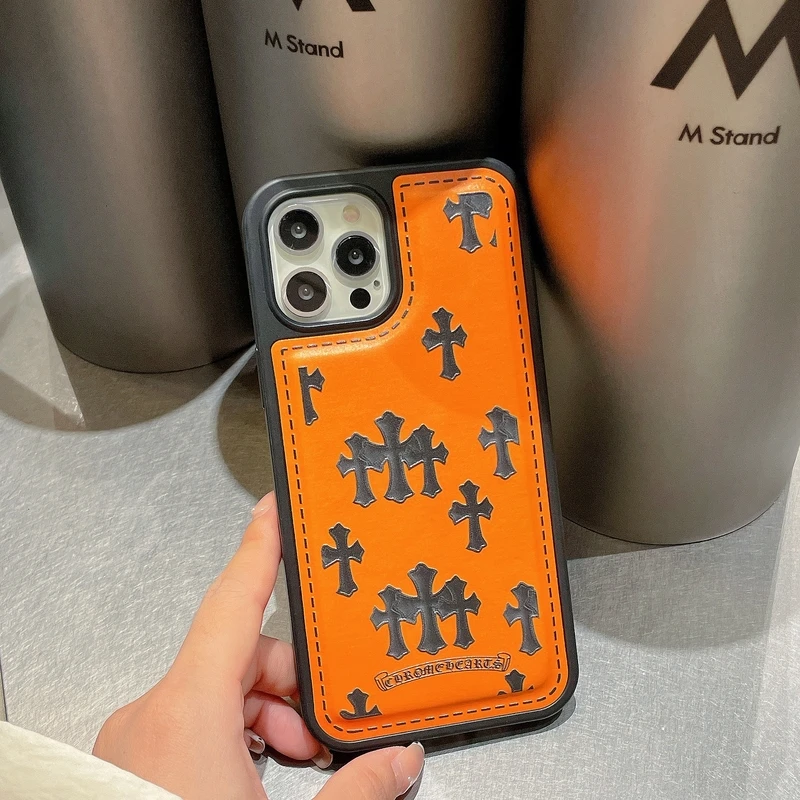 

Luxury Fashion Brand Stripes Leather Phone Case For iPhone 14 Pro Max 13 12 11 Pro Max Cases Shockproof Soft Cover Coque Capa