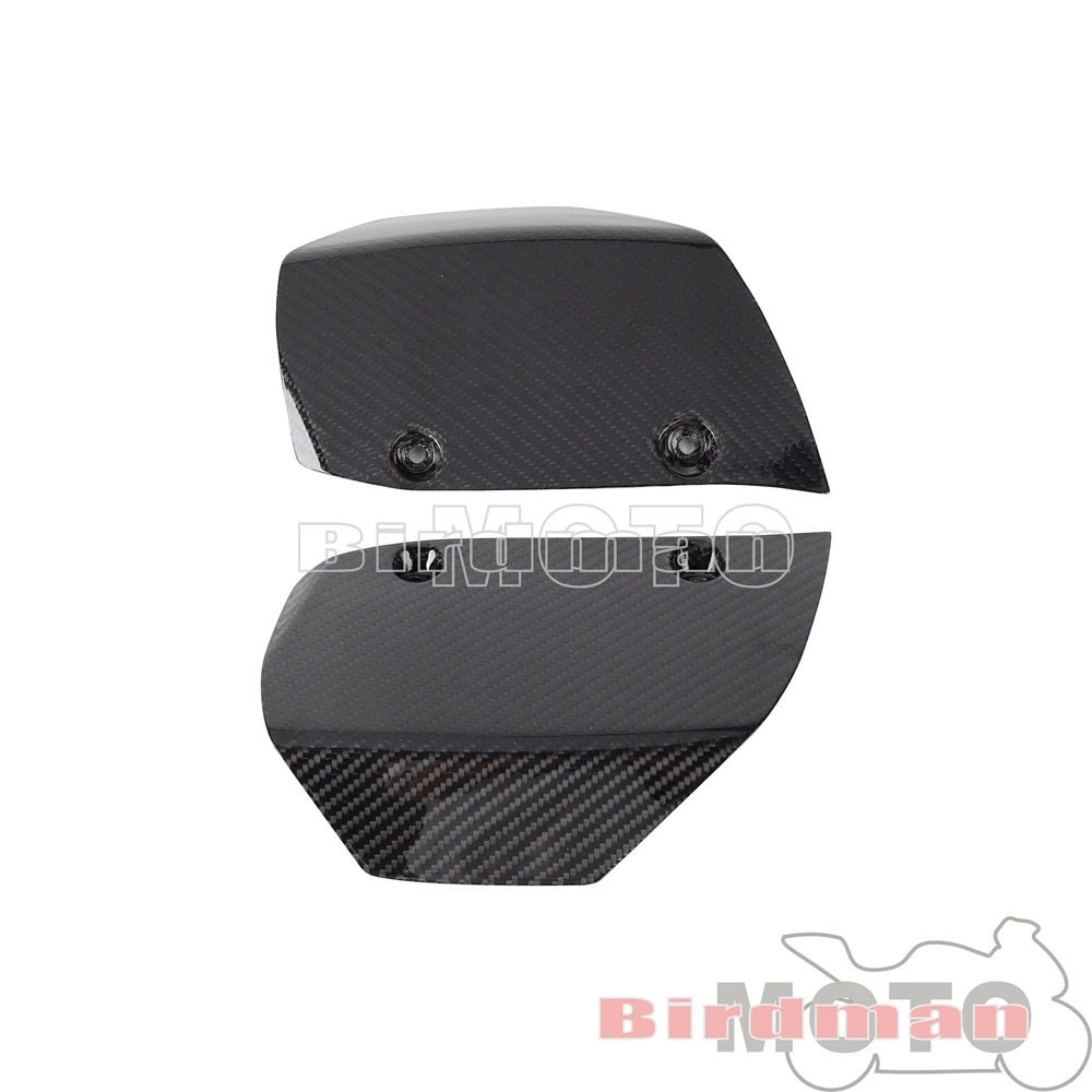 Углеродное волокно боковые расширенные экраны ветрозащитные дефлекторы для Harley