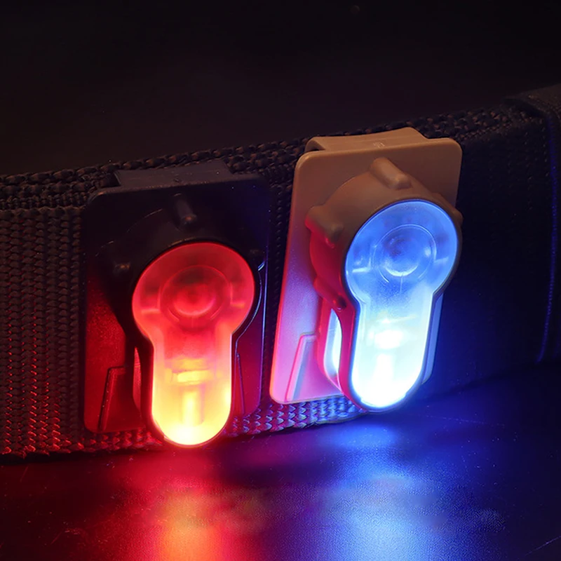 

Тактический сигнальный светильник Molle с креплением, лампа для выживания для охоты, жилета, ремня, водонепроницаемый уличный шлем, спасатель...