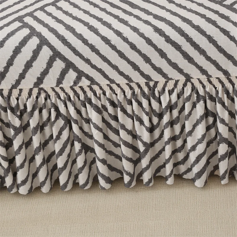 Юбка с принтом чехол для дивана эластичные чехлы полный на сиденья гостиной