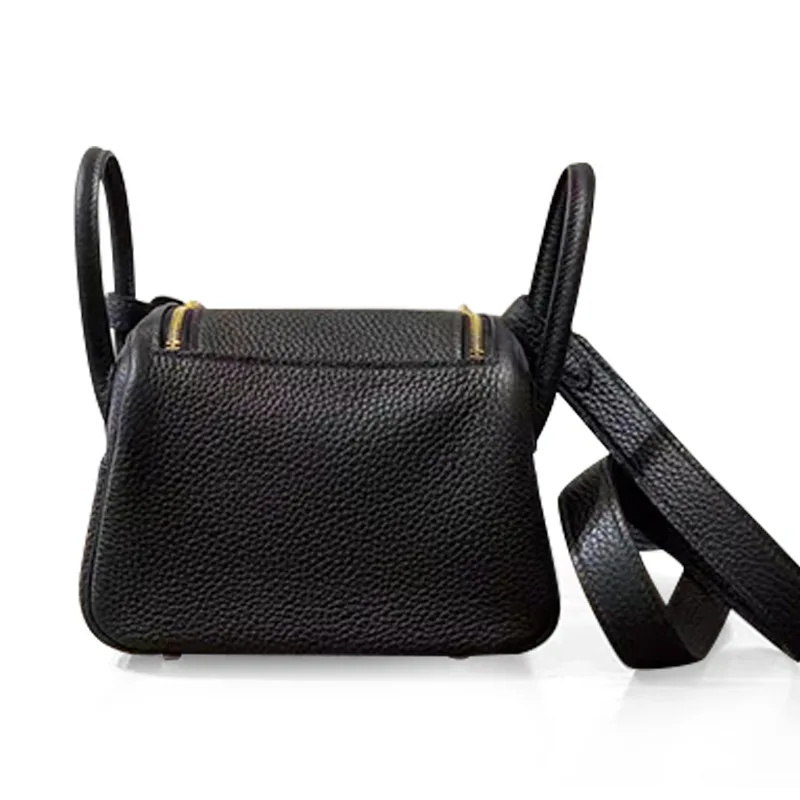 Luxury Women's Crossbody Bags Genuine Leather Mini Doctor Shoulder Bag Fashion European And American Style Purse Handbags 2023