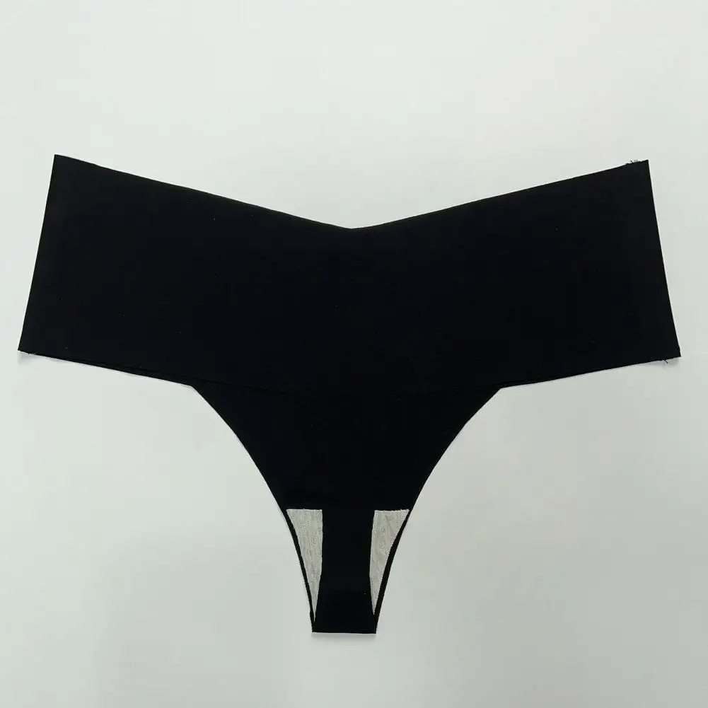 

Thong Women Panties Briefs Seamless Quick Dry Ice Silk Anti-septic Stretchy Butt-lifted Thin Female Underpants Underwear