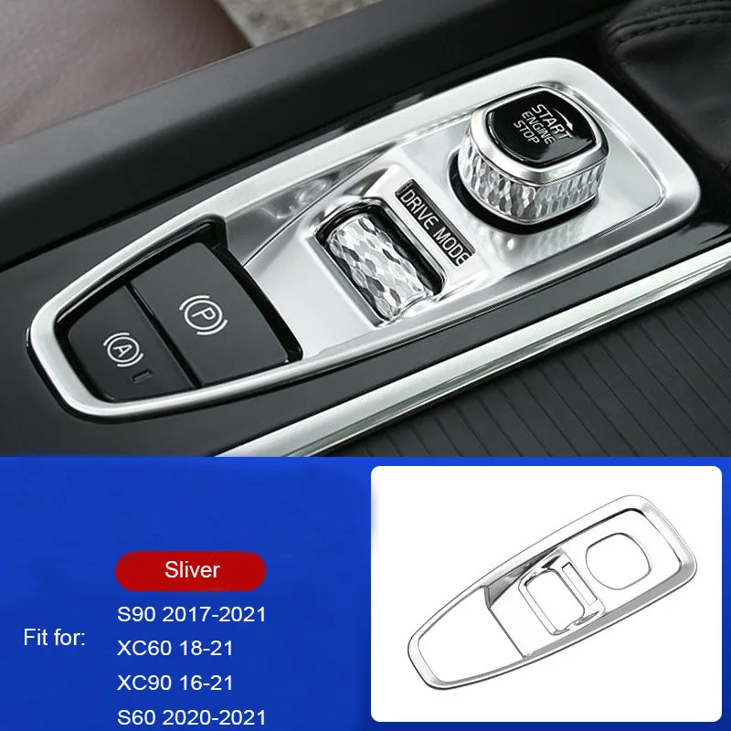 

1 шт. декоративная крышка электронного ручного тормоза для Volvo S90 XC90 V90 XC60 S60 V60