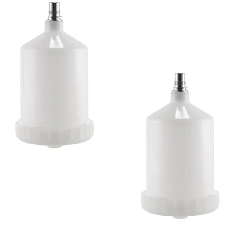 

2 Piece Hvlp Paint Cup Pot Plastic Automotive Supplies For Sata Sprayer Cup Connector Jet Paint Sprayer
