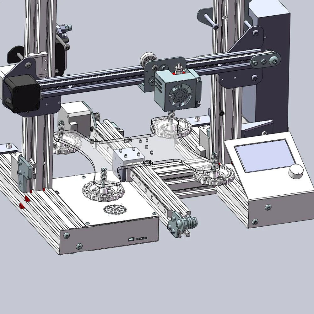 Набор для обновления линейной фотовспышки Creative Ender3 Y axis MGN12H 3D принтеров Ender3/Ender3