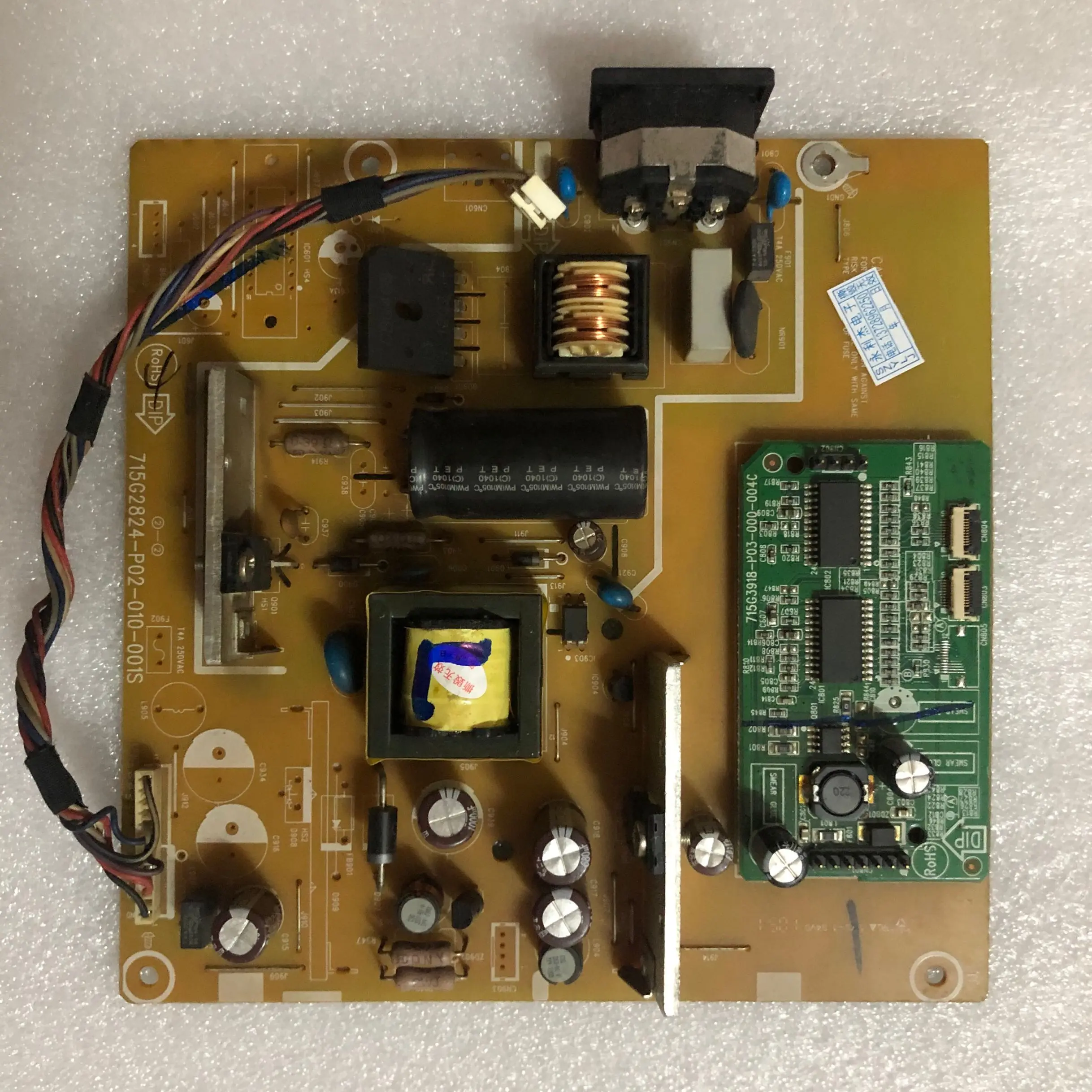 Хорошая работа в наличии Мощность доска VA2333-LED Мощность доска VX2336S 715G2824-P02-010-001S 6-pin