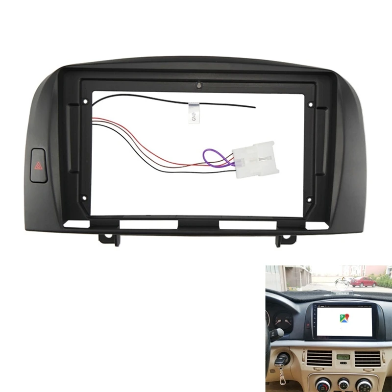 

2Din Car Radio Fascia For Hyundai Sonata NF 2005-2010 DVD Stereo Frame Plate Adapter Mounting Dash Installation Bezel