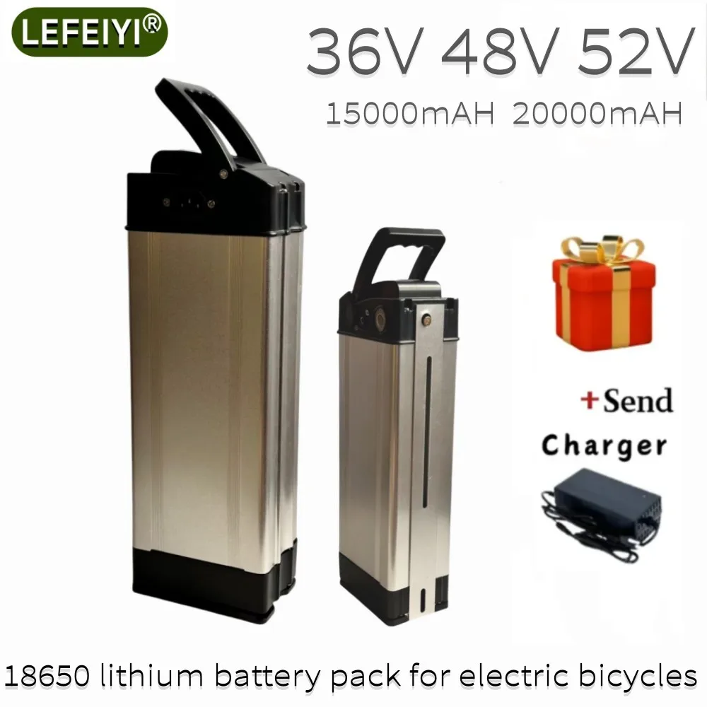 Аккумуляторы Haiba 36 В 48 52 в 15 Ач 20 350 Вт 500 1000 двигатели используются для