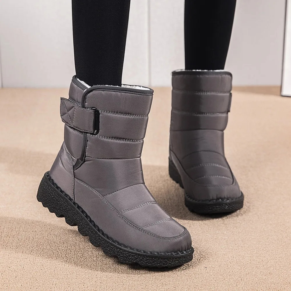 

Women's Boot Super Warm Winter Boots Non-slip Snow Boots Waterproof Botas Fur Bota Feminina Short Boot Female Casual Shoes 36-43