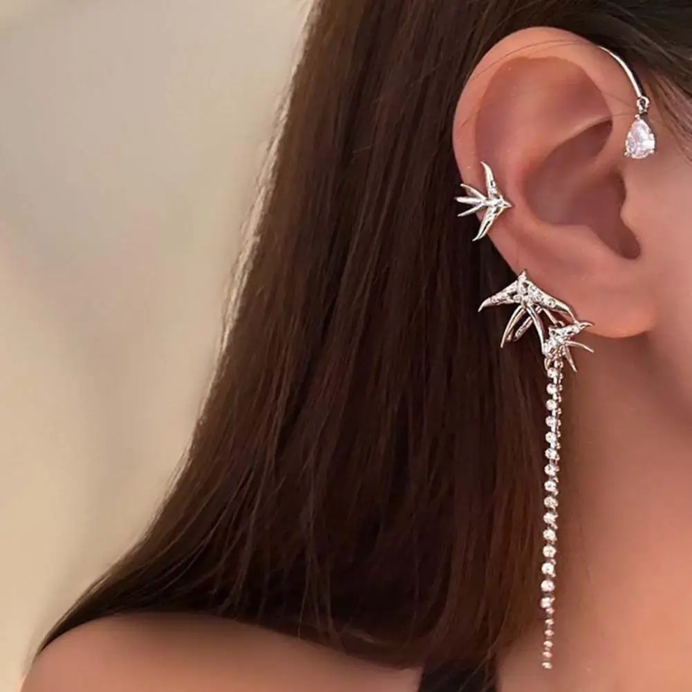 

Attractive Dangle Earrings Elegant Fashion Appearance Temperament Drop Earrings Women Earrings Dangle Earrings 1 Pair