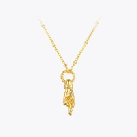 enfashion hand fingers crossed necklaces for women gold color cute pendant necklace 2020 fashion jewelry choker collier p203184