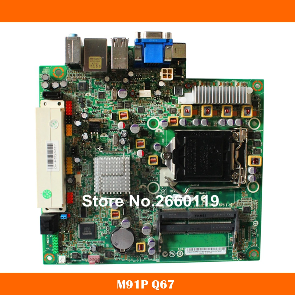 Desktop Motherboard For Lenovo M91P Q67 IQ67I 03T8362 03T8007 03T6559 LGA1155 System Mainboard Fully Tested