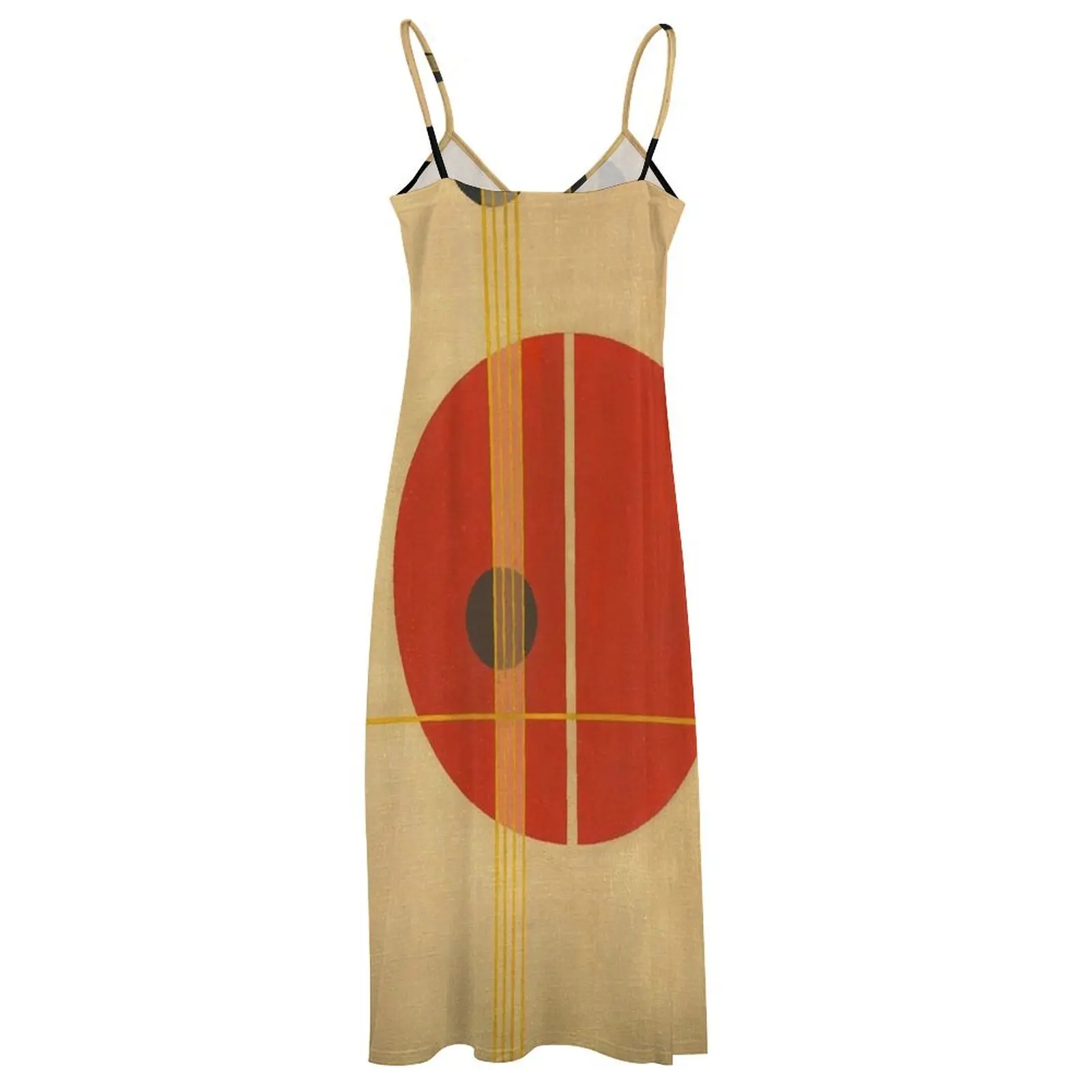 HD. Q1 Suprematistic (1923) от Shakespeare Moholy-Nagy Платье без рукавов Женская одежда Бандажное