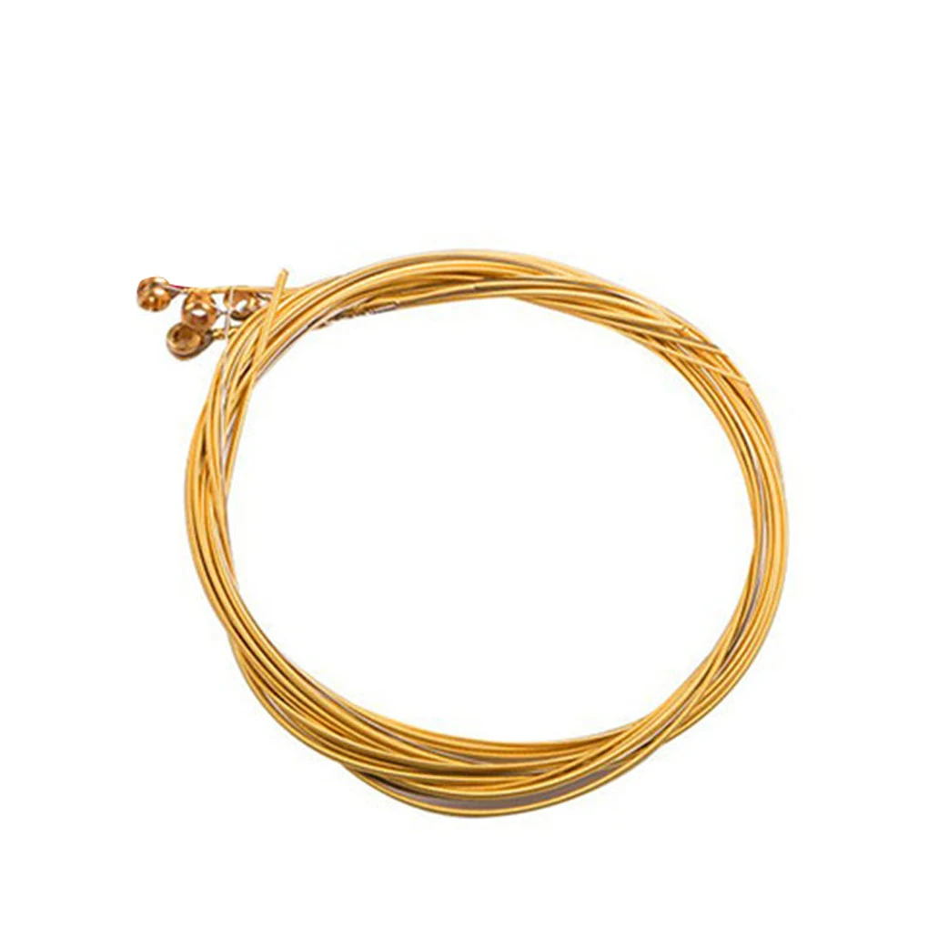 

6 шт. Антикоррозийная гитарная струна, хорошо сбалансированная тональная линия, Акустические музыкальные компонентные инструменты