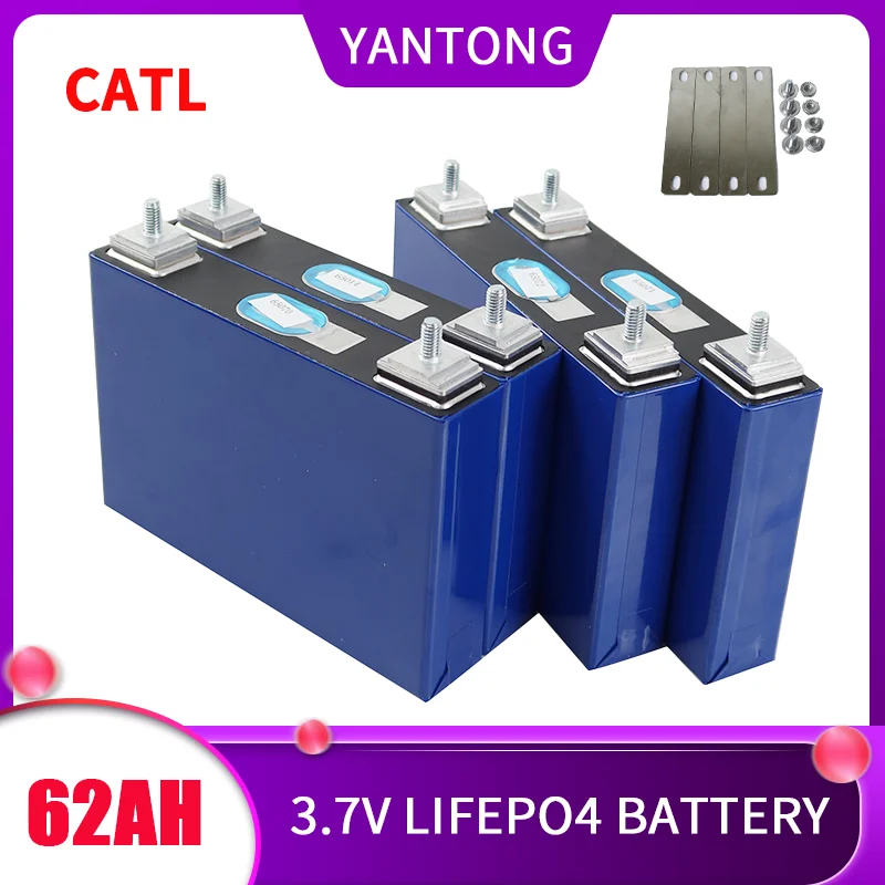 

New stock CATL Cell 3.7V 62Ah High Capacity NCM Lithium-ion Rechargeable Battery for Scooter Electric Boat Forklift