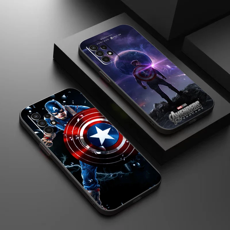 

MARVEL The Avengers Phone Case For Samsung Galaxy A32 4G 5G A51 4G 5G A71 4G 5G A72 4G 5G Carcasa Coque Funda Soft