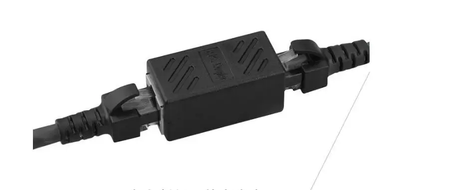 

Удлинитель кабеля RJ45 с двойной головкой и 8-жильным разъемом