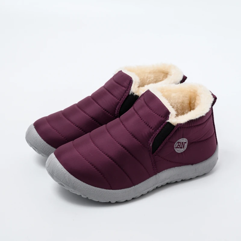 

Men and Women Light Snow Boots Anti-horizontal-soled Shoes Plus Size Warm Cotton Soft-soled Waterproof Shoes