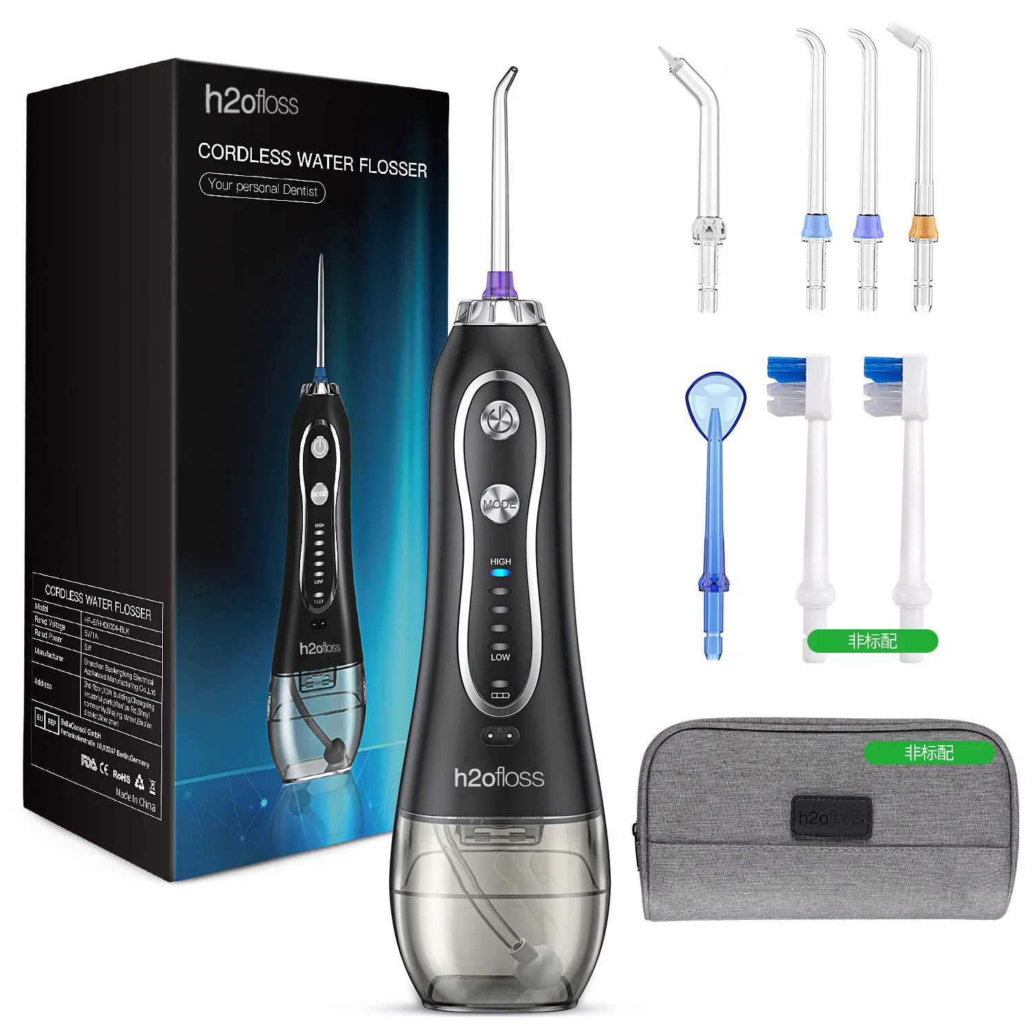 

Ирригатор для полости рта, 300 мл, 3 режима