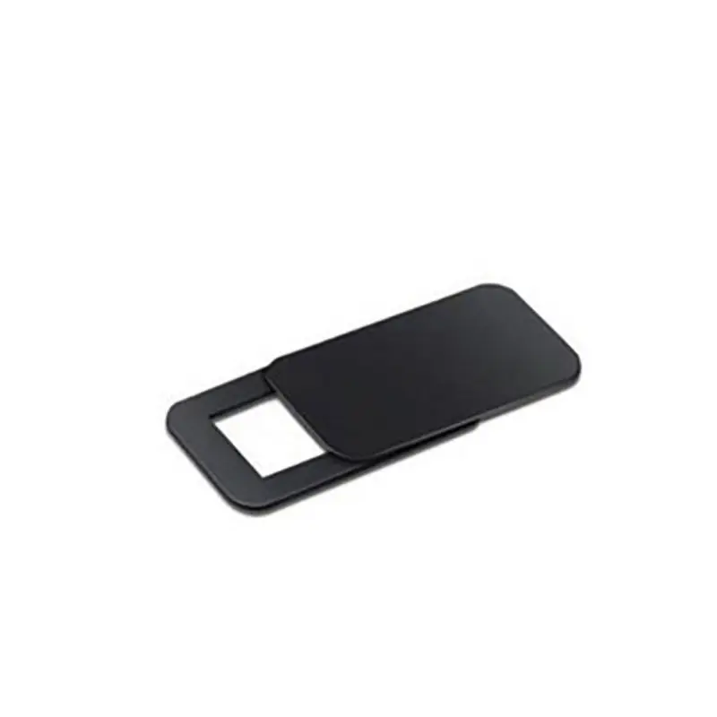Rectangle Webcam Cover 0.7MM Thin - Web Camera Cover fits Laptop, Desktop, PC Protect Your Privacy and Security, Black, White