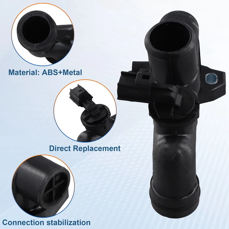 Водяной выход охлаждающей жидкости двигателя 3F1Z-8548-AC с датчиком для Ford 2009-2003 Lincoln