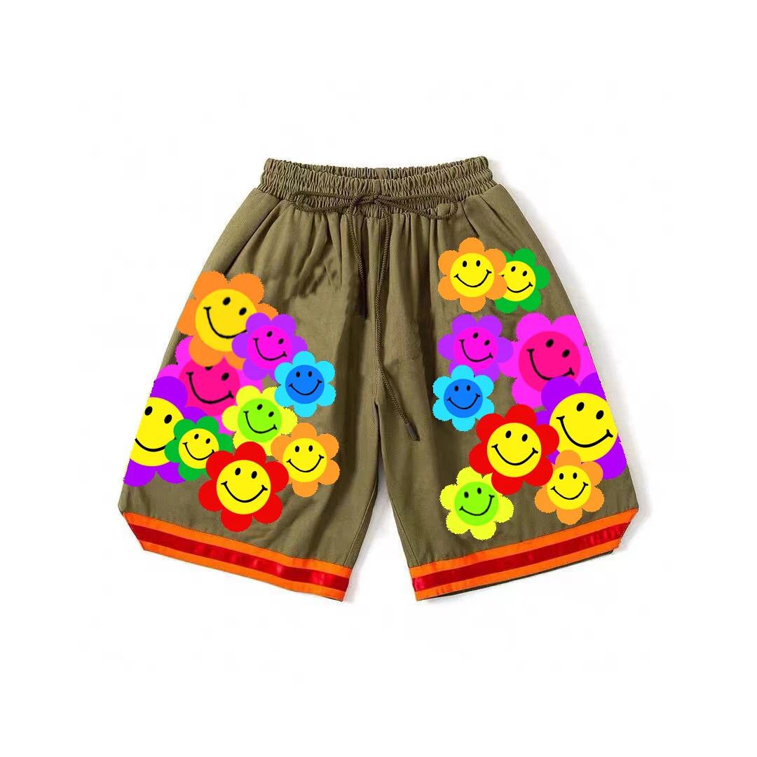 

NIGO SunFlower Embroidered Shorts #nigo11039