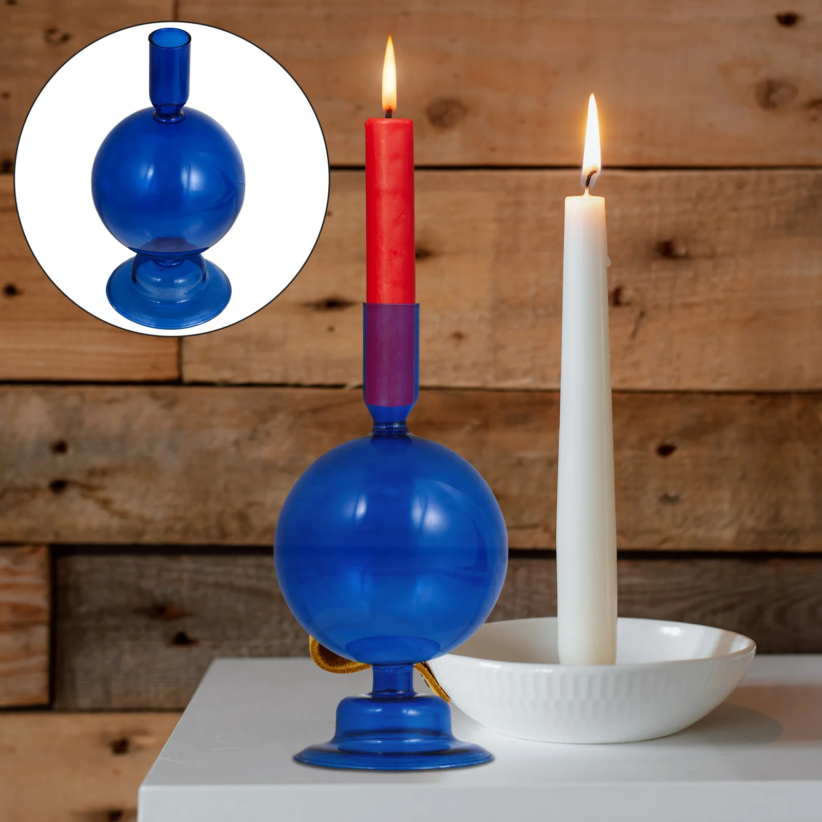 

Wedding Holders Moon Decor Glass Candleholder Metal Holder Glass Decorative Holder Ornaments Clear Shade