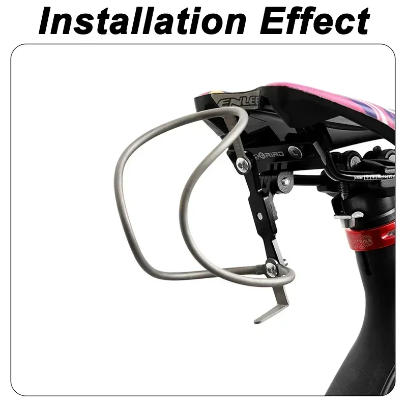 Держатель для велосипедной бутылки ODI из титанового сплава