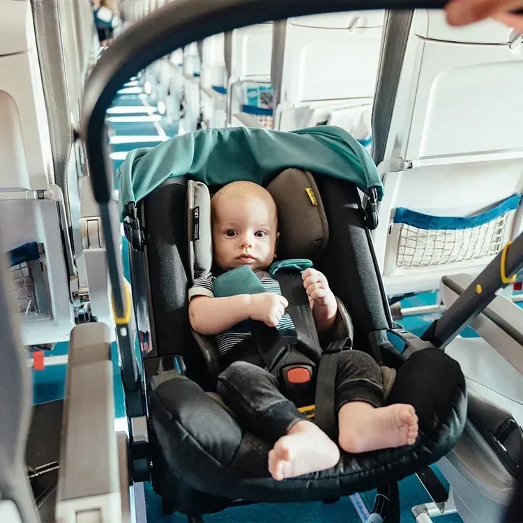 Многофункциональная детская коляска 4-в-1 складная дорожная с высоким пейзажем