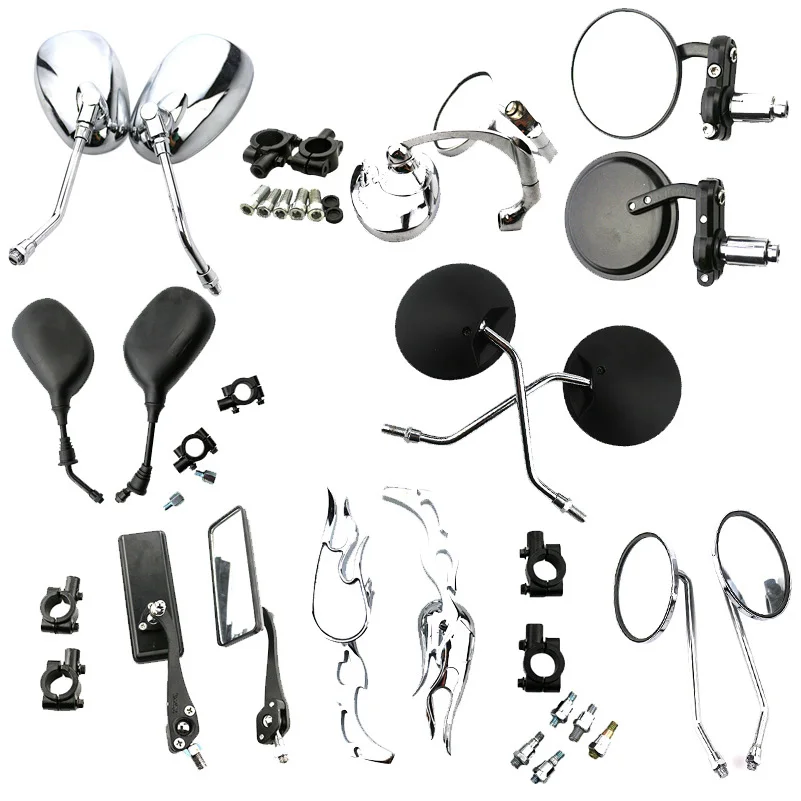 

Зеркало заднего вида с универсальной ручкой, мотоциклетное боковое зеркало для электромобиля, скейтборда, разные модели