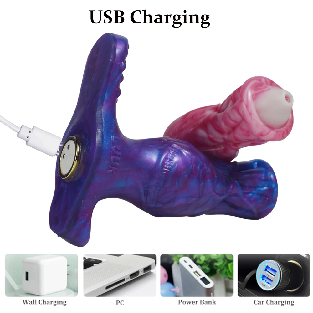 LUUK женский дистанционный вибратор носимые лозы растения фаллоимитатор щупальца