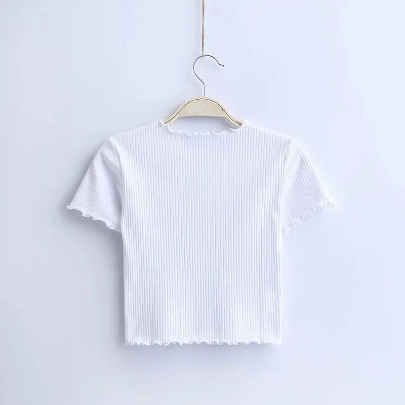 

2021 Summer T-Shirt cotton T-shirt summer new cotton short sleeve T-shirt bottoming shirt Regular