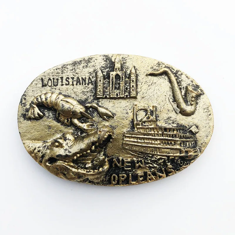 Магнит для холодильника Луизиана креативный путешествий памятные ремесла 3D