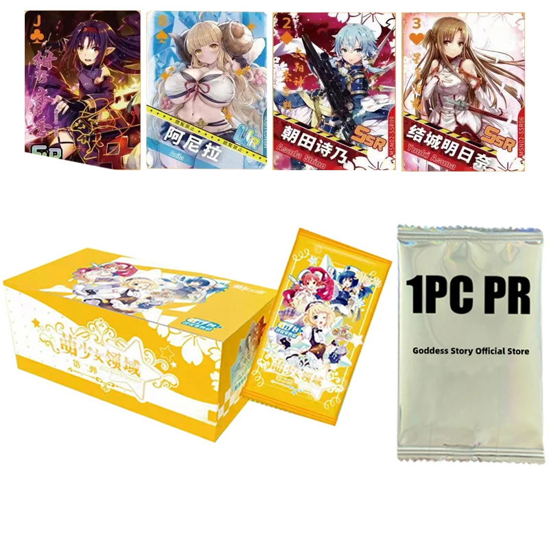 

Goddess Story Collection Cards Star Party Anime Figures Child Kids Birthday Gift Game Pr Card Table Toys For Family Christmas