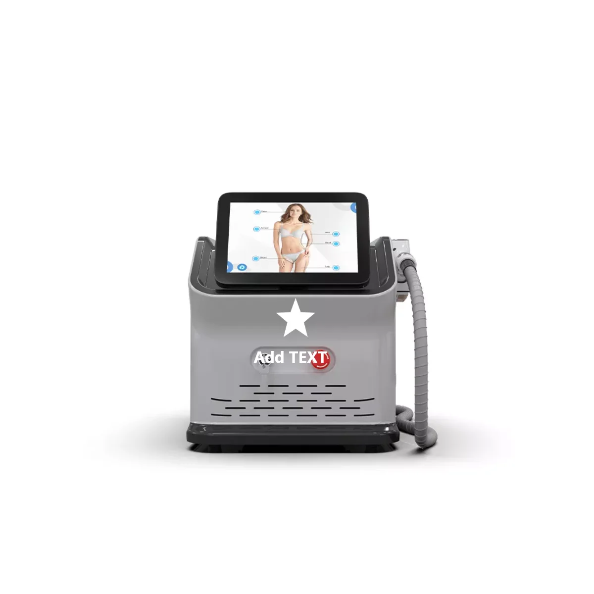 

Portable Beauty Machine Miracle Epilator 808nm diode portable laser hair removal machine