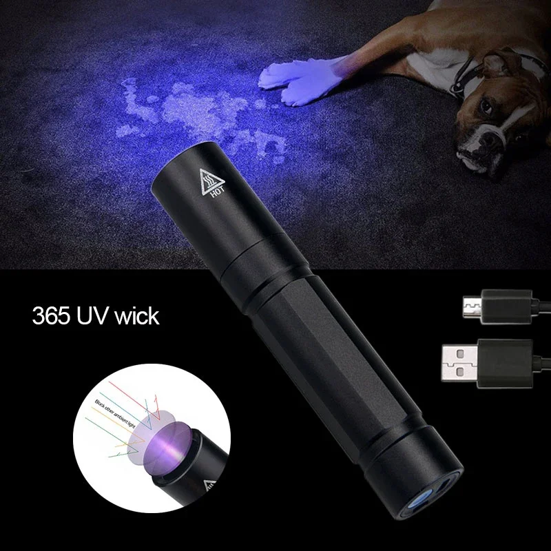 Мини-фонарик для обнаружения мочи кошки 5 Вт Нм