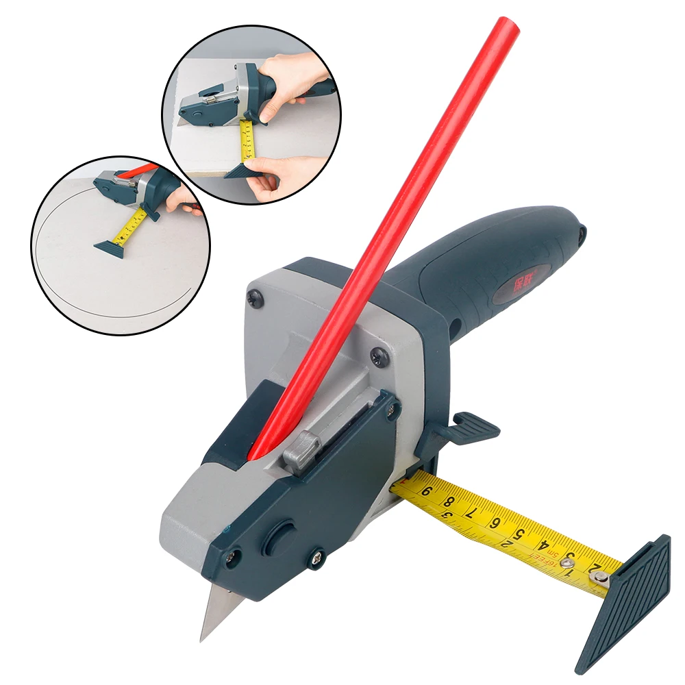 Drywall Cutting Carpentry Tool Cardboard Scriber Plasterboard Edger Woodworking Gypsum Board Cutter