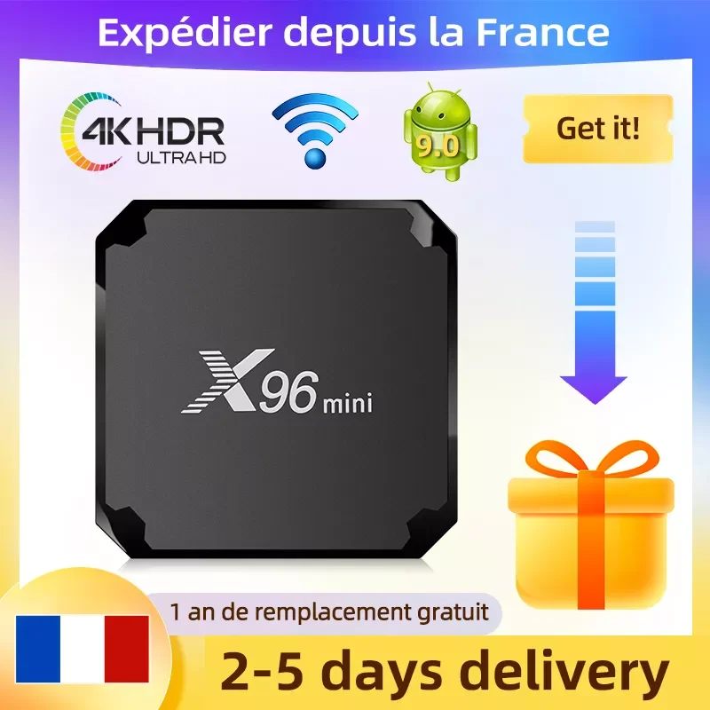 

Приставка Smart Android Box 4K Amlogic S905W четырехъядерная 2 Гб 16 Гб H.265 медиаплеер Android 9,0 телеприставка 2,4G Wifi