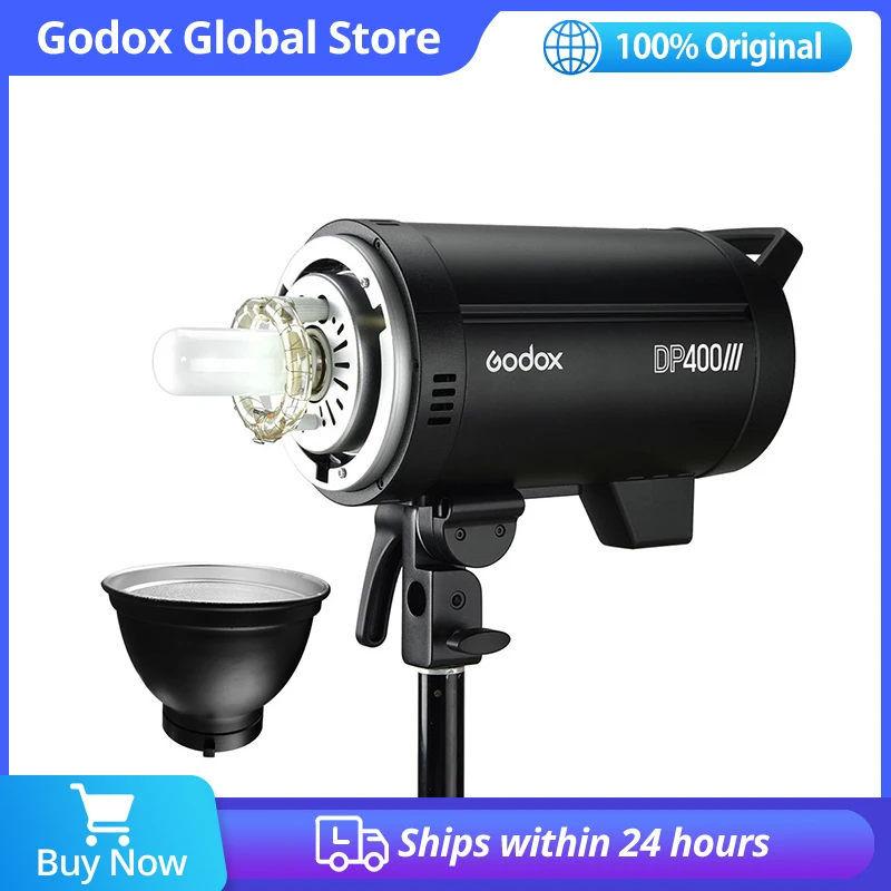 Стробоскопическая вссветильник шка Godox DP400III DP400III-V 400W GN80 2 4G со встроенной