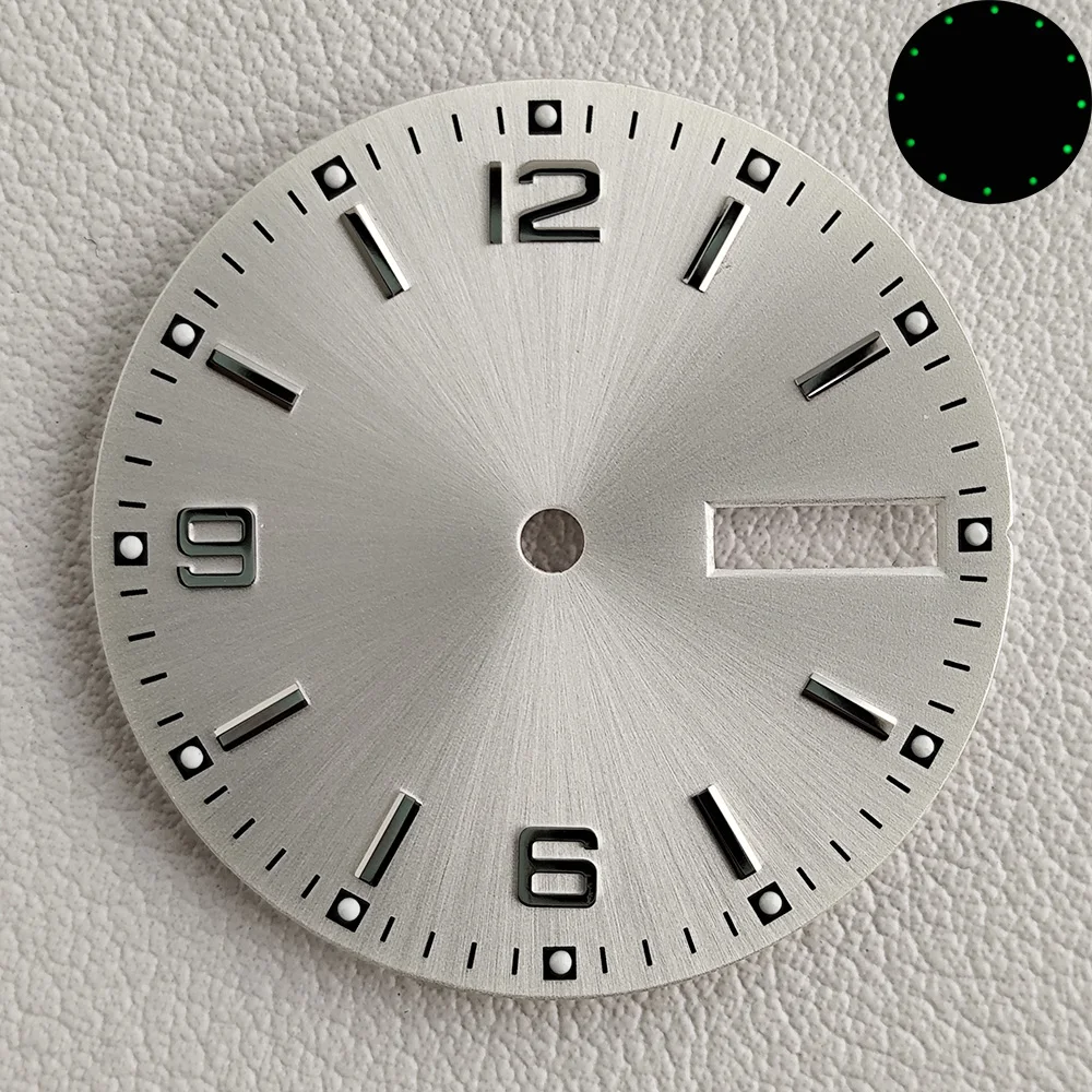 Циферблат 28 5 мм циферблат NH36 механизма аксессуары для часов с указателем NH35NH36