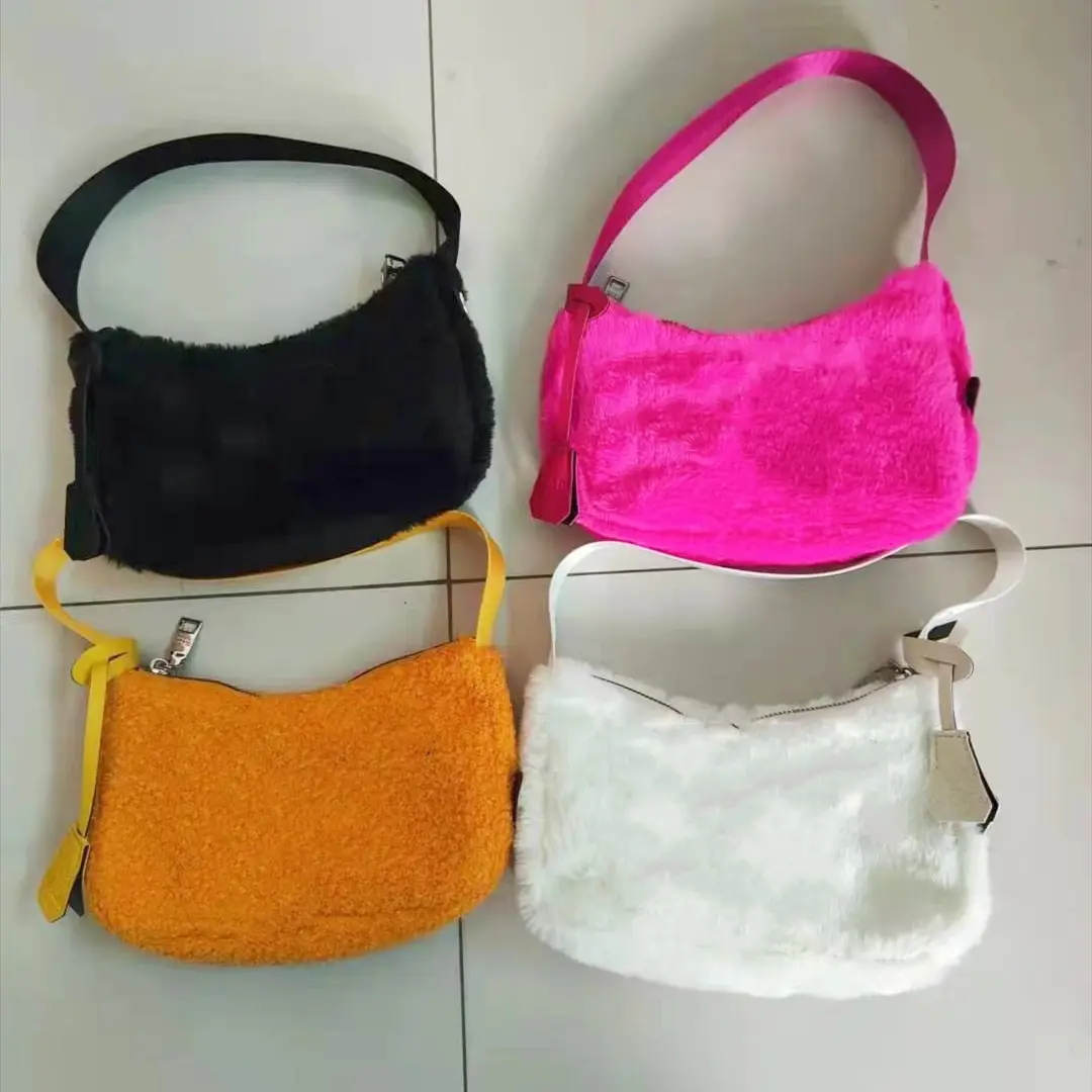 

2022Winter colorful underarm bags for fashionable women, a must-have for winter birthday gifts Christmas gifts