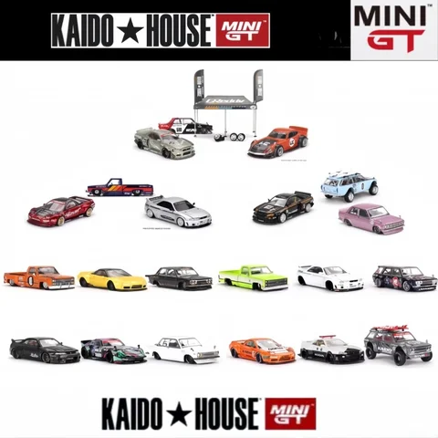 MINI GT металлическая модель автомобиля 1:64