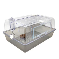 panoramic transparent hamster cage candy landscape cage advanced djungarian hamster large villa 55 basic cage small twin