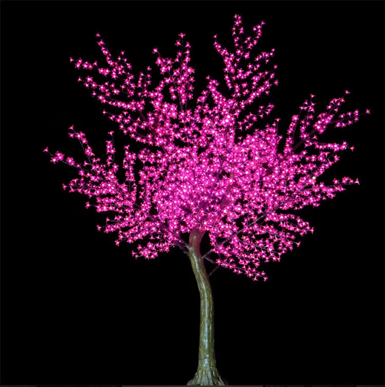 Светодиодный искусственный светильник для дерева вишни рождественский 2304 шт.