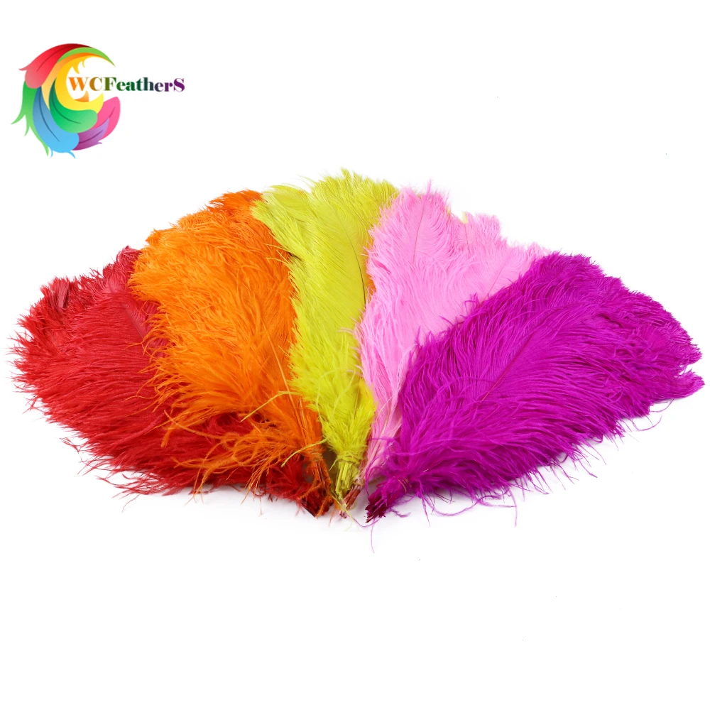 

50Pcs 45-50cm Natural Ostrich Feathers for Wedding Home Table Decoration Handicraft Accessories Wholesale Big Ostrich Plumes