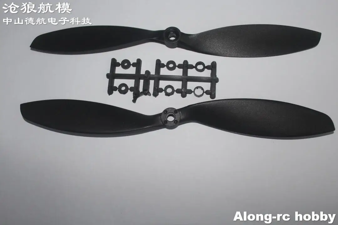 Запасные части для радиоуправляемого самолета-5 шт. 9038sf 9 дюймов 9038 пропеллер L = 22,5 см медленный Пропеллер для 3D F3D радиоуправляемых моделей самолетов, запасные части